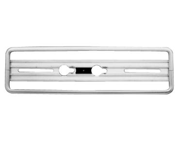 Quick-fix Nummerrahmen, silber, 30x8cm