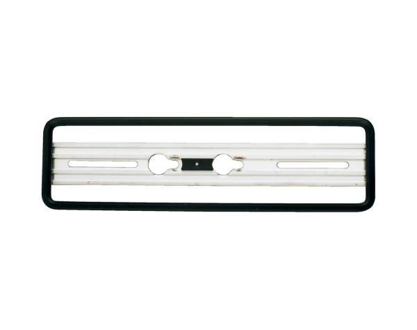 Quick-fix Nummerrahmen, schwarz, 30x8cm