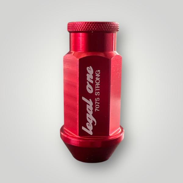 Legalone 7075 strong, M12x1.25, rot